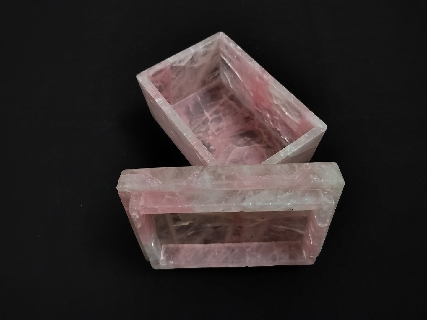 Rose Quartz Jewelry Box