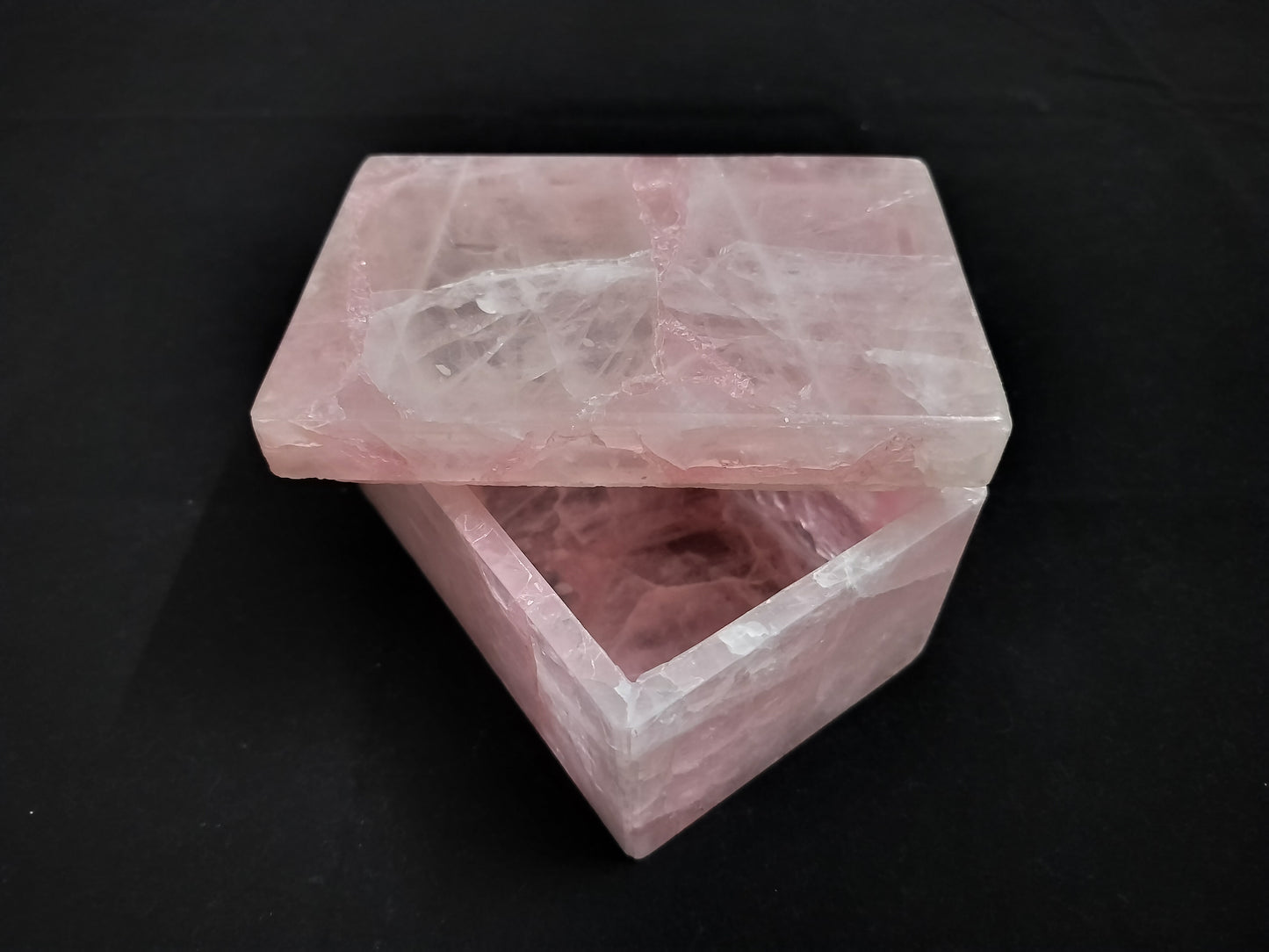 Rose Quartz Jewelry Box